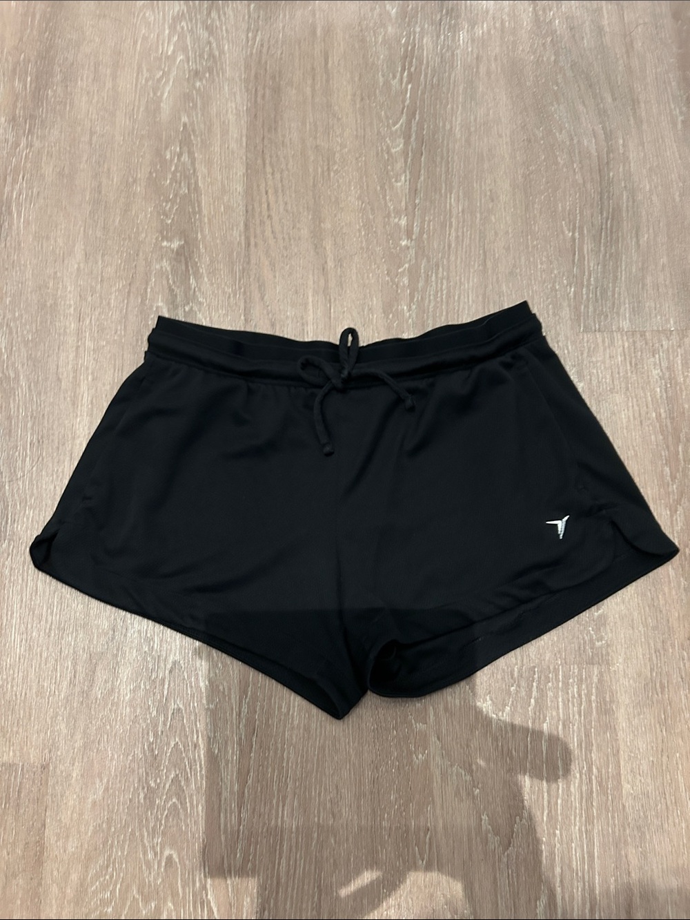 Old Navy Black Women's Athletic Elastic Waistband Shorts